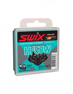  Мазь скольжения HF5BW Black -8/-14 40гр. Swix высокофторированная фото в интернет-магазине КАСКАД