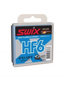 Мазь скольжения HF6X Blue -5/-10 40гр. Swix высокофторированная фото в интернет-магазине КАСКАД
