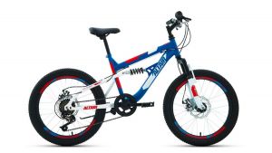  Велосипед 20" Altair MTB FS Disc фото в интернет-магазине КАСКАД