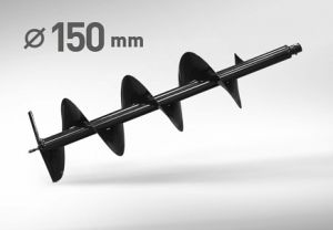  Шнек для земли Ø150/2 мм (Carver, Brait) фото в интернет-магазине КАСКАД