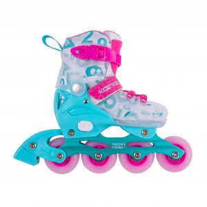  Ролики раздвижные TT Kidzroll pink  р. (36-39) фото в интернет-магазине КАСКАД