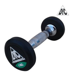 Гантели обрезиненные 2*1 кг. DFC Powergym DB002-1 фото в интернет-магазине КАСКАД