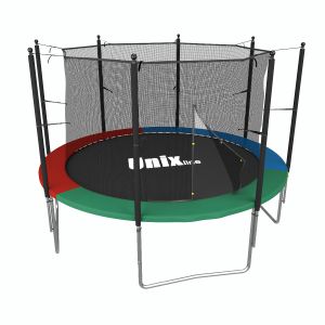  Батут с сеткой Unix line 8FT Simple внутренняя сетка фото в интернет-магазине КАСКАД