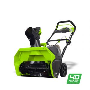  Снегоуборщик аккумуляторный GreenWorks GD40ST (2600007) Solo фото в интернет-магазине КАСКАД