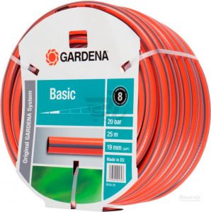  Шланг полив. Gardena Basic 3/4" 25м ОРАНЖЕВЫЙ фото в интернет-магазине КАСКАД