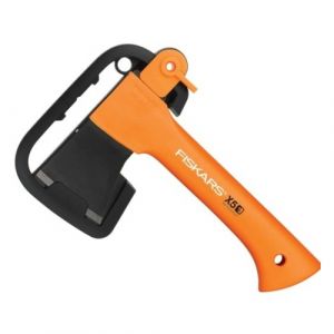  Топор туристический X5 Fiskars + нож+ точилка в сумке атр. 1025441 фото в интернет-магазине КАСКАД