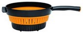  Дуршлаг Fiskars FF складной 1014345 фото в интернет-магазине КАСКАД