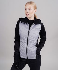  Куртка Nordski Hybrid Hood black/grey W р. 40-M (B4) фото в интернет-магазине КАСКАД