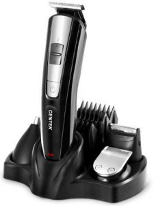  Набор для стрижки и бритья CENTEK CT-2133 Black (4 насадки, база с подзарядкой)	 фото в интернет-магазине КАСКАД