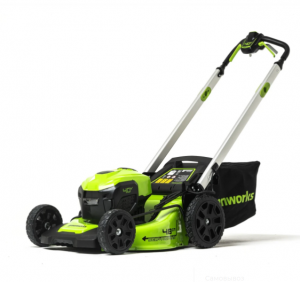  Газонокосилка аккумуляторная GreenWorks GD40LM48SPK8  (2517407UH) фото в интернет-магазине КАСКАД