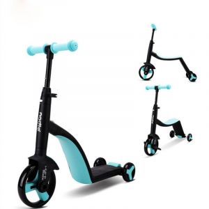  Самокат Black Aqua FL-868 беговел-велосипед фото в интернет-магазине КАСКАД