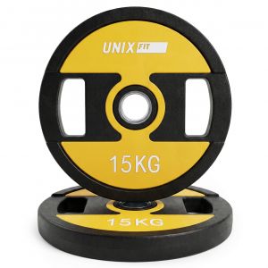  Диск уретановый c хватом UNIX Fit PRO 15 кг, 51 мм фото в интернет-магазине КАСКАД