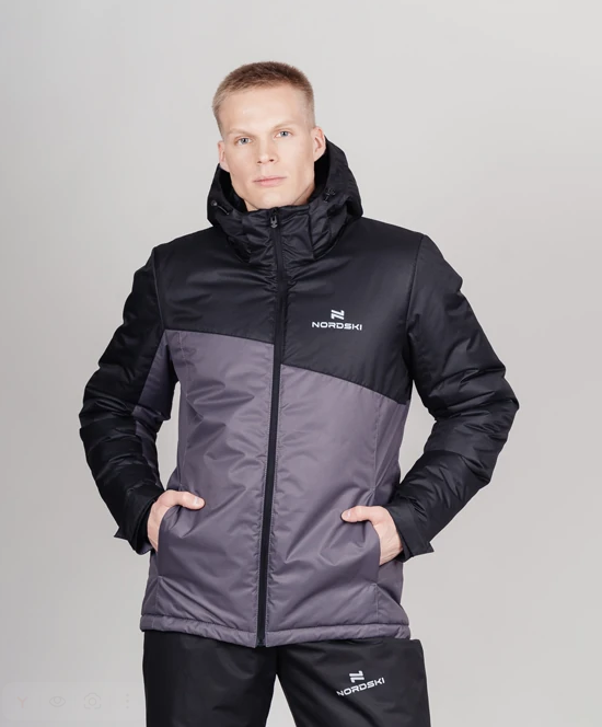 Утепленная куртка NordSki Active black/grey размер L (50) (D3)