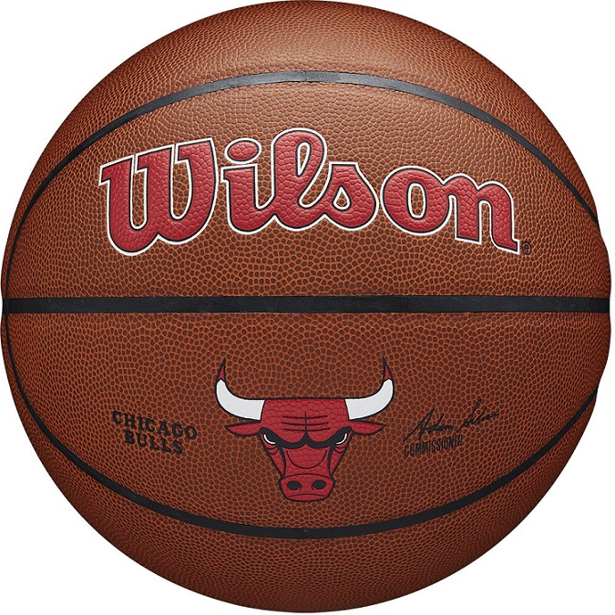 Мяч б/б Wilson NBA Chicago Bulls р.7 синтетическая кожа