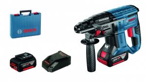  Перфоратор Bosch GBH 180-LI + GBA 18 B 4.0A/h х 2 фото в интернет-магазине КАСКАД