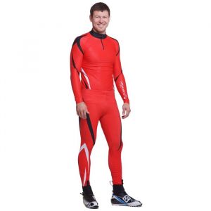  Гоночный костюм NordSki  Jr Premium red/black  размер 152 (А2) фото в интернет-магазине КАСКАД