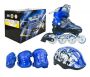 Роликовые коньки MaxCity Volt combo  защита+шлем (р.31-34)