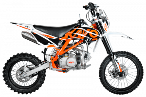 Мотоцикл питбайк Kayo Basic TT125EA 17/14 KRZ (п/автомат, эл. стартер) 