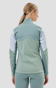 Разминочная куртка NordSki  Pro 2.0  pearl blue/ice mint W размер L (42)