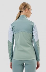 Разминочная куртка NordSki  Pro 2.0  pearl blue/ice mint W размер L (42)
