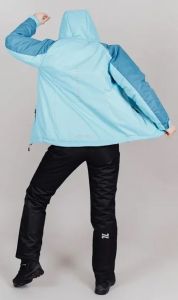 Утепленная куртка NordSki Premium-Sport aquamarine/blue w размер L (42)