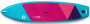SUP доска надувная Gladiator Adventum 10.6 teal/pink