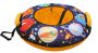 Детская игрушка тюбинг с рисунком ТБ3К-85 круговой дизайн Nika Kids зимний