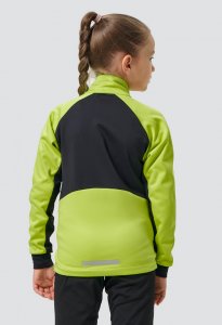 Разминочная куртка NordSki Jr. Core lime/black рост 146