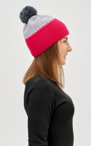 Шапка NordSki Frosty pink/grey (C3)