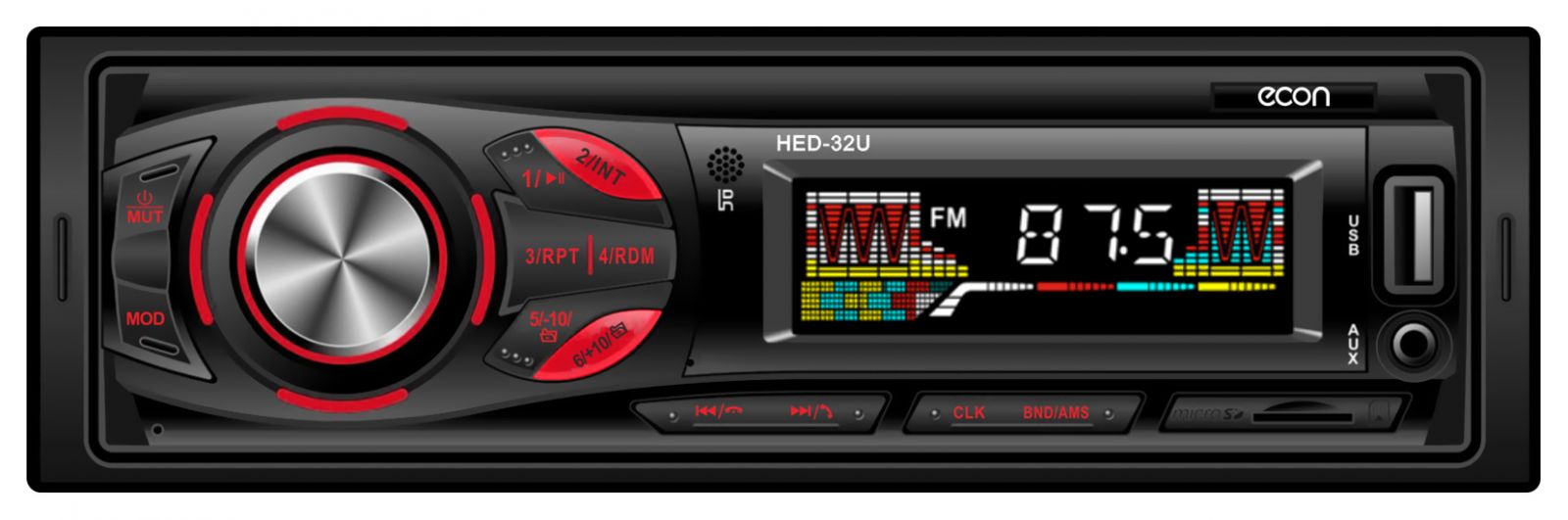 Автомагнитола Econ HED-32U