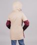 Утепленная куртка NordSki Jr Casual dark beige/wine рост 146  (E3)
