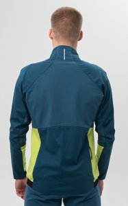 Разминочная куртка NordSki Race dark Jeans/lime M (48)