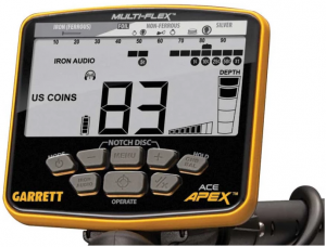 Металлоискатель Garrett Ace Apex 8.5*11 комплект