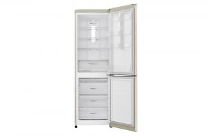 Холодильник LG GA-B 419 SEHL бежевый 