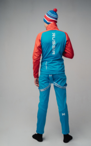 Разминочная куртка NordSki Jr. Premium blue/red рост 134