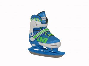Коньки для фитнеса BlackAqua AS-409 (р.39-42) роликовая платформа красный-синий