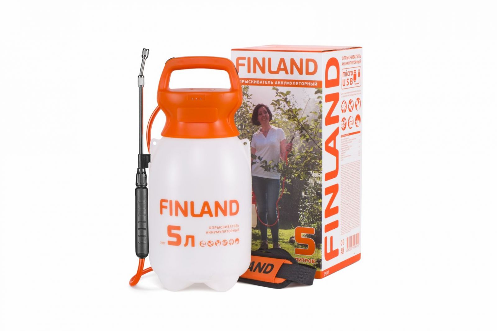 Распылитель Finland аккумуляторный 5 литров (1937)