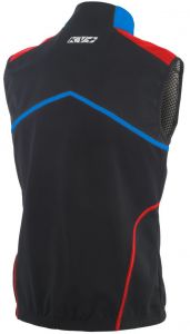 Жилет KV+ Davos р. XL black/blue/red