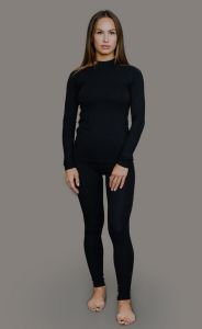 Комплект термобелья Nordski Jr. Active pro black рост 158
