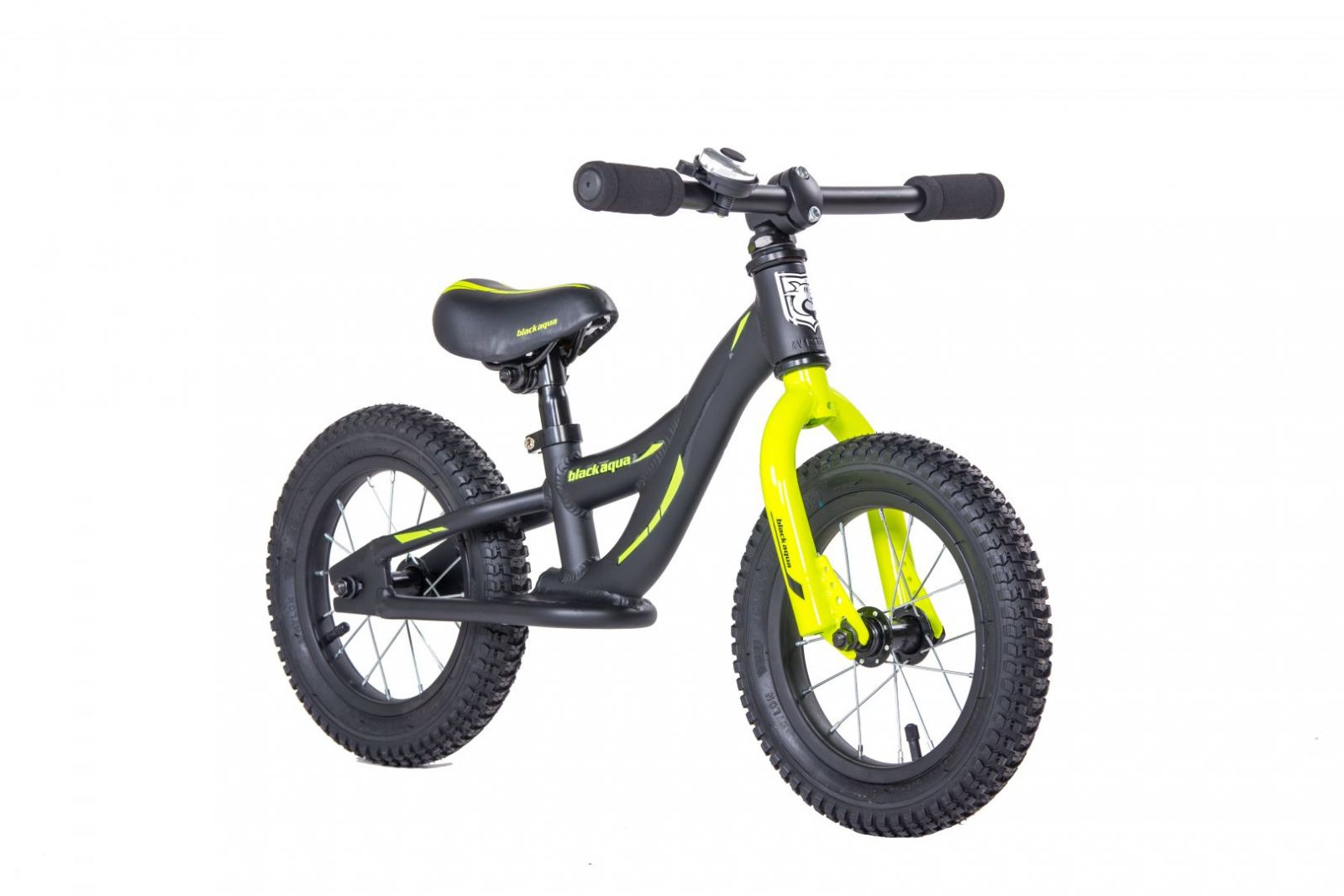 Игрушка детская беговел 12" Black Aqua KG121