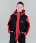 Горнолыжная куртка NordSki Jr. Extreme black/red  рост 164 (E3)