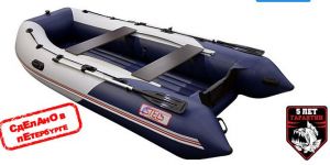 Лодка Stels 355 Aero синий/белый