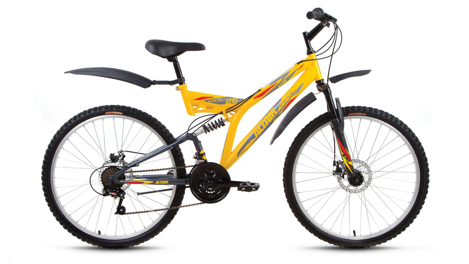 Велосипед 24" Altair MTB FS Disk