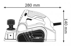 Рубанок BOSCH GHO 6500