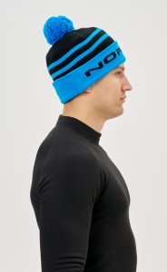 Шапка NordSki Winter black/light blue (C3)