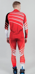 Гоночный костюм NordSki  Pro red/black размер M (48) (А2)