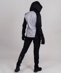 Куртка Nordski Hybrid Hood black/grey W р. 40-M (B4)