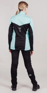 Разминочная куртка NordSki Jr. Base mint/black рост 158