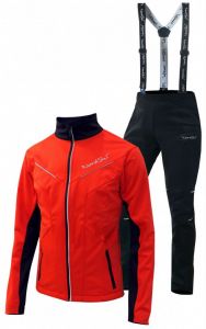 Разминочная куртка NordSki  Premium red/black размер S (46)