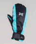 Варежки Nordski Jr. Arctic black/aquamarine membrane размер 4-M (D1)